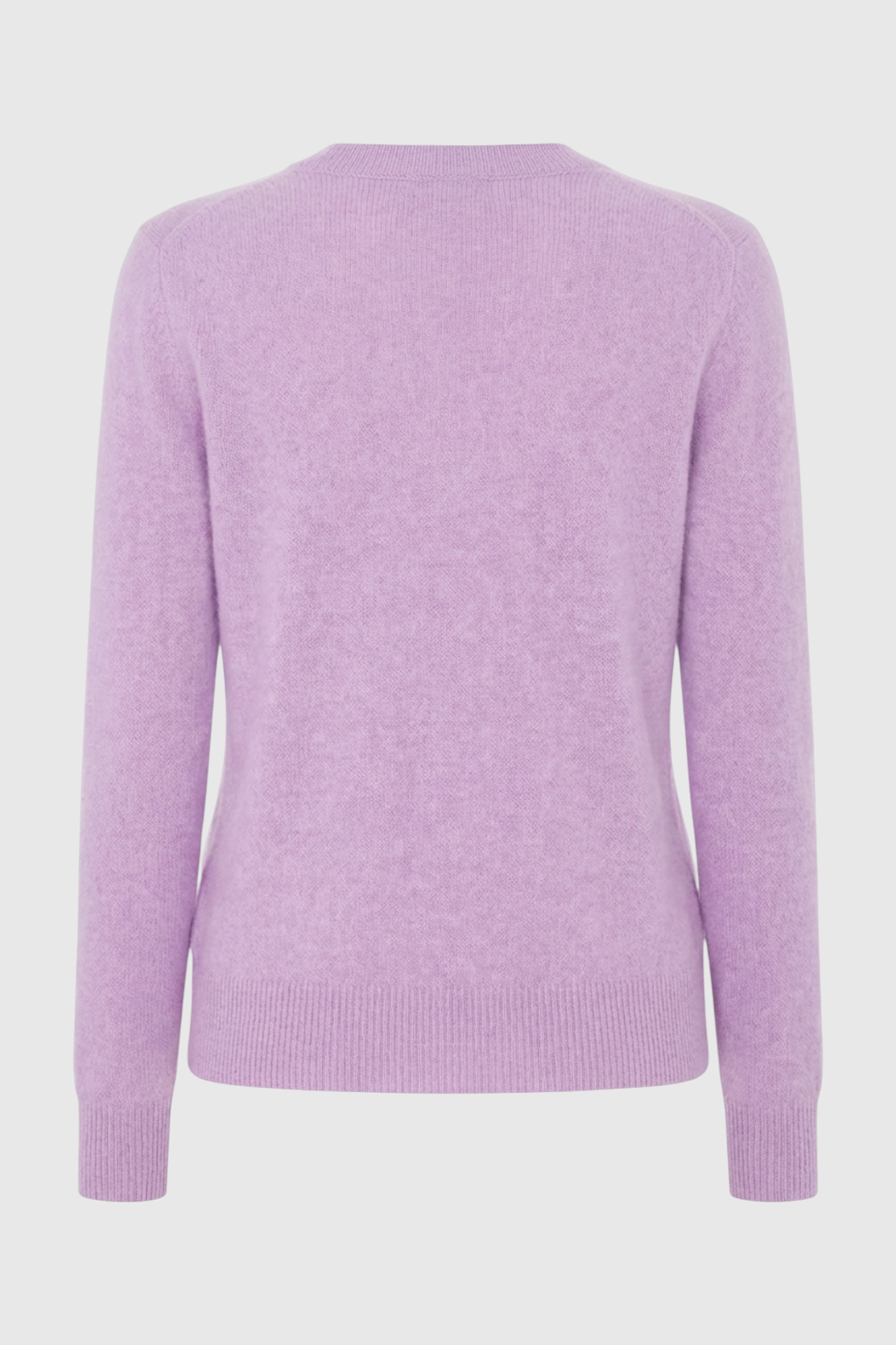 Sweater : Women's Purple V-Neck Sweater in van Vanda Liamo