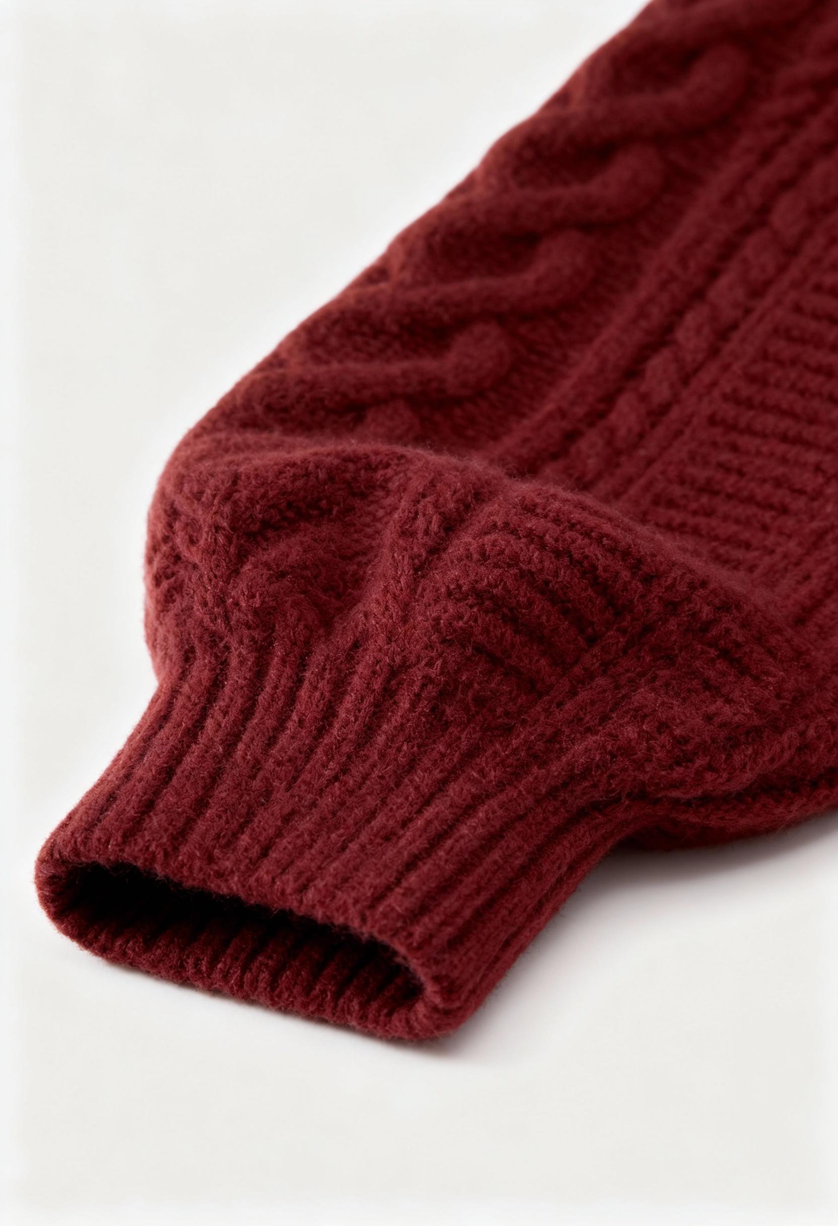 Cardigan : Women's Red V-Neck Knit Cardigan Sweater - Soft & Stylish in van Vanda Liamo