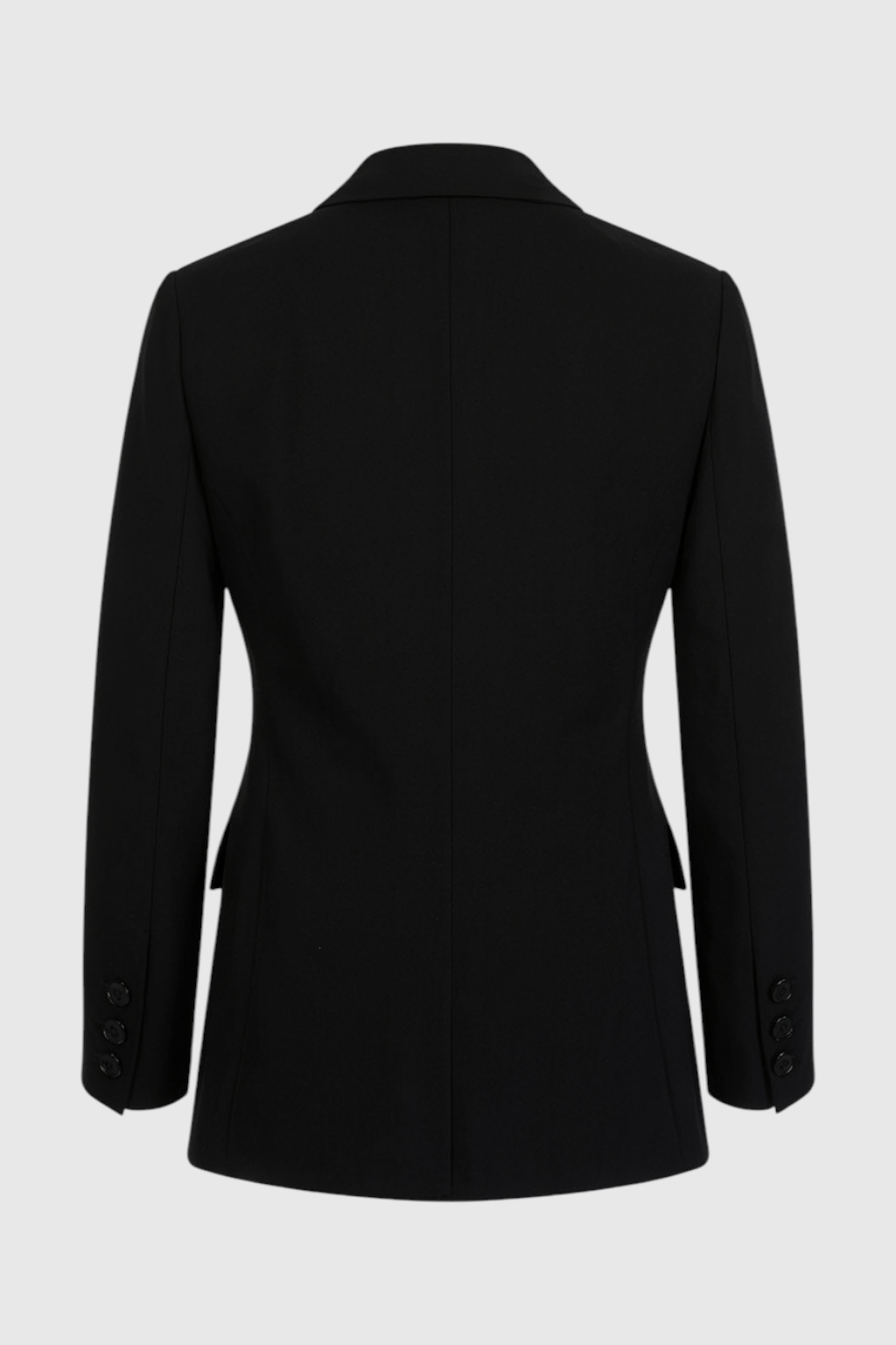 Coat : Women's Slim Fit Black Blazer Jacket - Professional & Stylish in van Vanda Liamo
