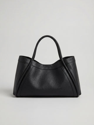 Women's Large Faux Leather Tote Bag - Everyday Shoulder Handbag for Work & Travel