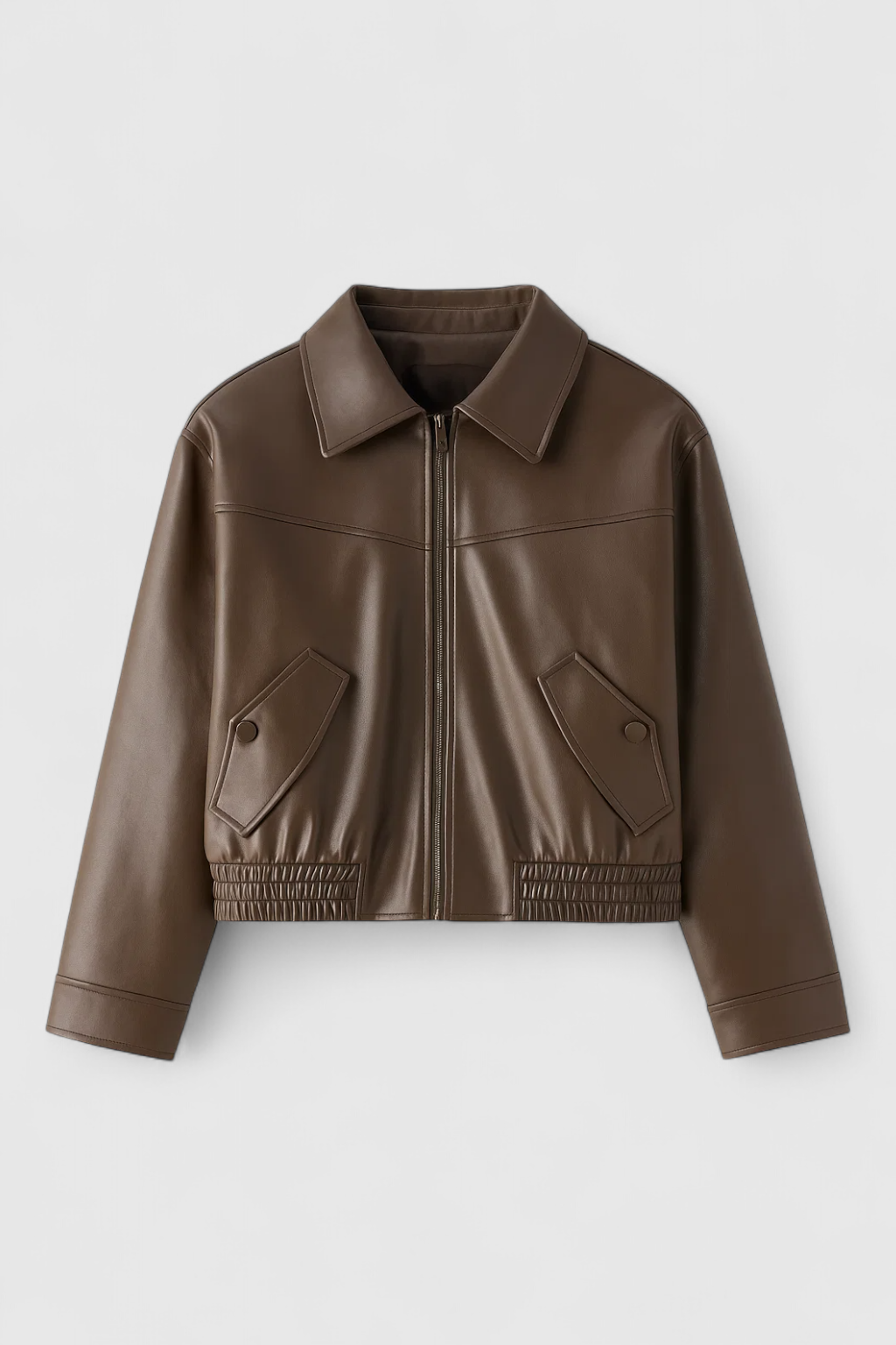 Jacket : Women's Jacket in Coffee van Vanda Liamo