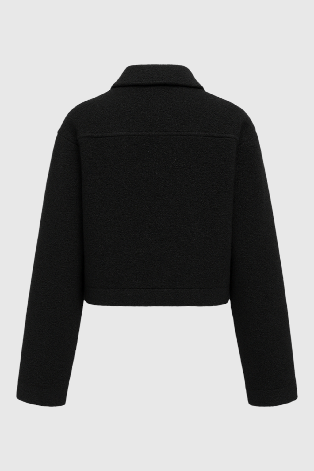 Jacket : Women's Black Full-Zip Fleece Jacket - Warm & Comfortable Outerwear in van Vanda Liamo