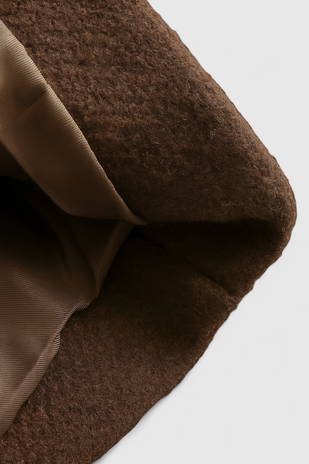 Jacket : Women's Dark Brown Winter Short Jacket in van Vanda Liamo