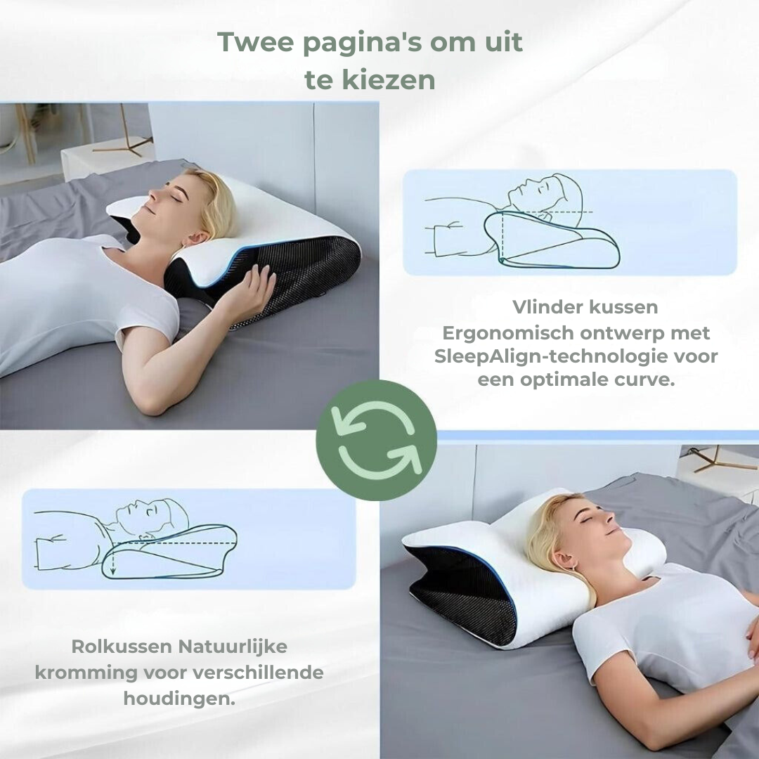 Home Decor : DreamAlign Orthopedic Contour Pillow - Neck & Shoulder Support in van Vandaliamo