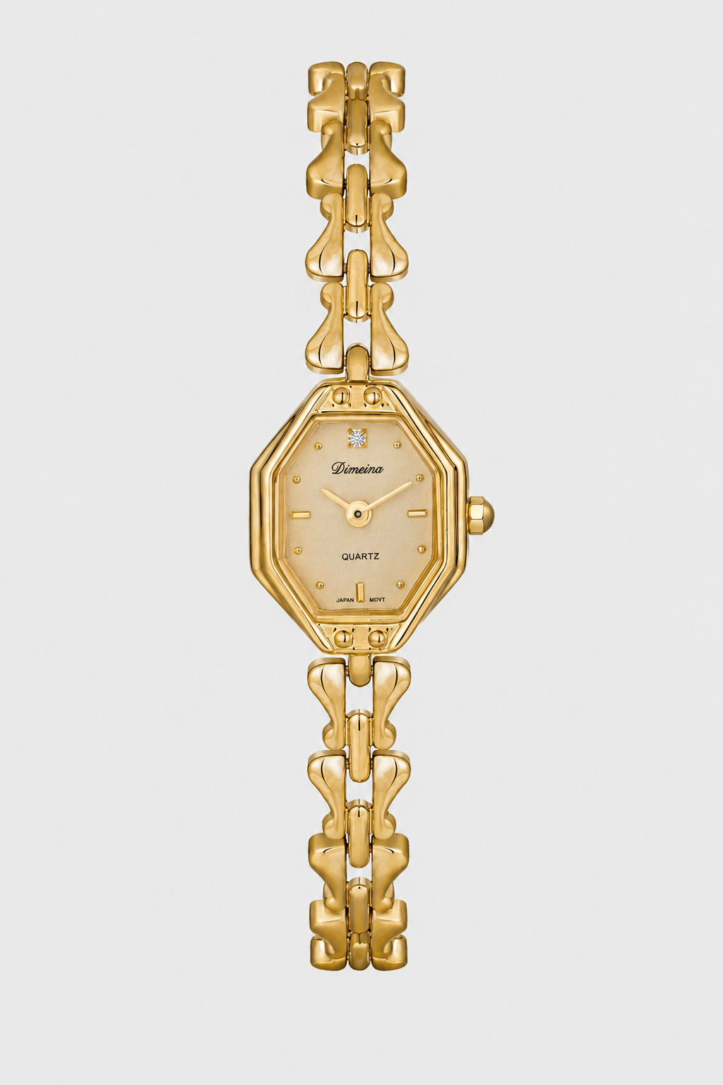 Elegant Geometric Watch – Luxury Vintage Design