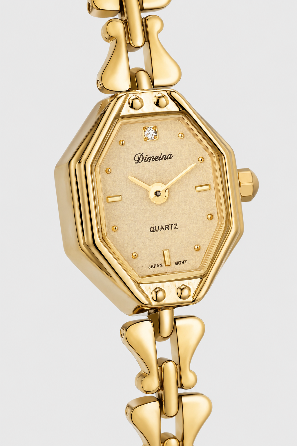 Elegant Geometric Watch – Luxury Vintage Design