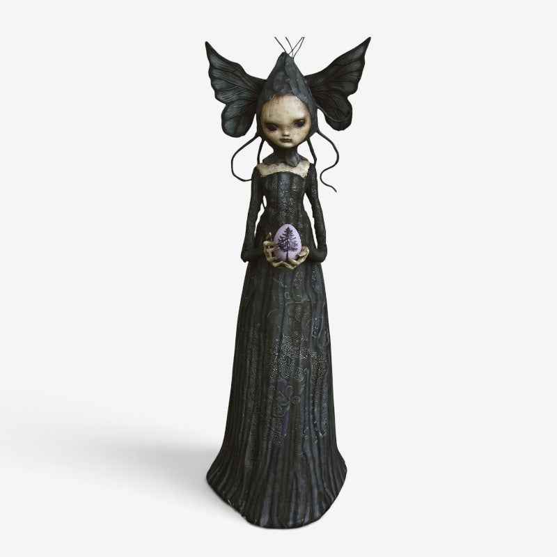 Gifts – Seasonal – Halloween : Gothic Witch Figurine with Staff in D van Vandaliamo