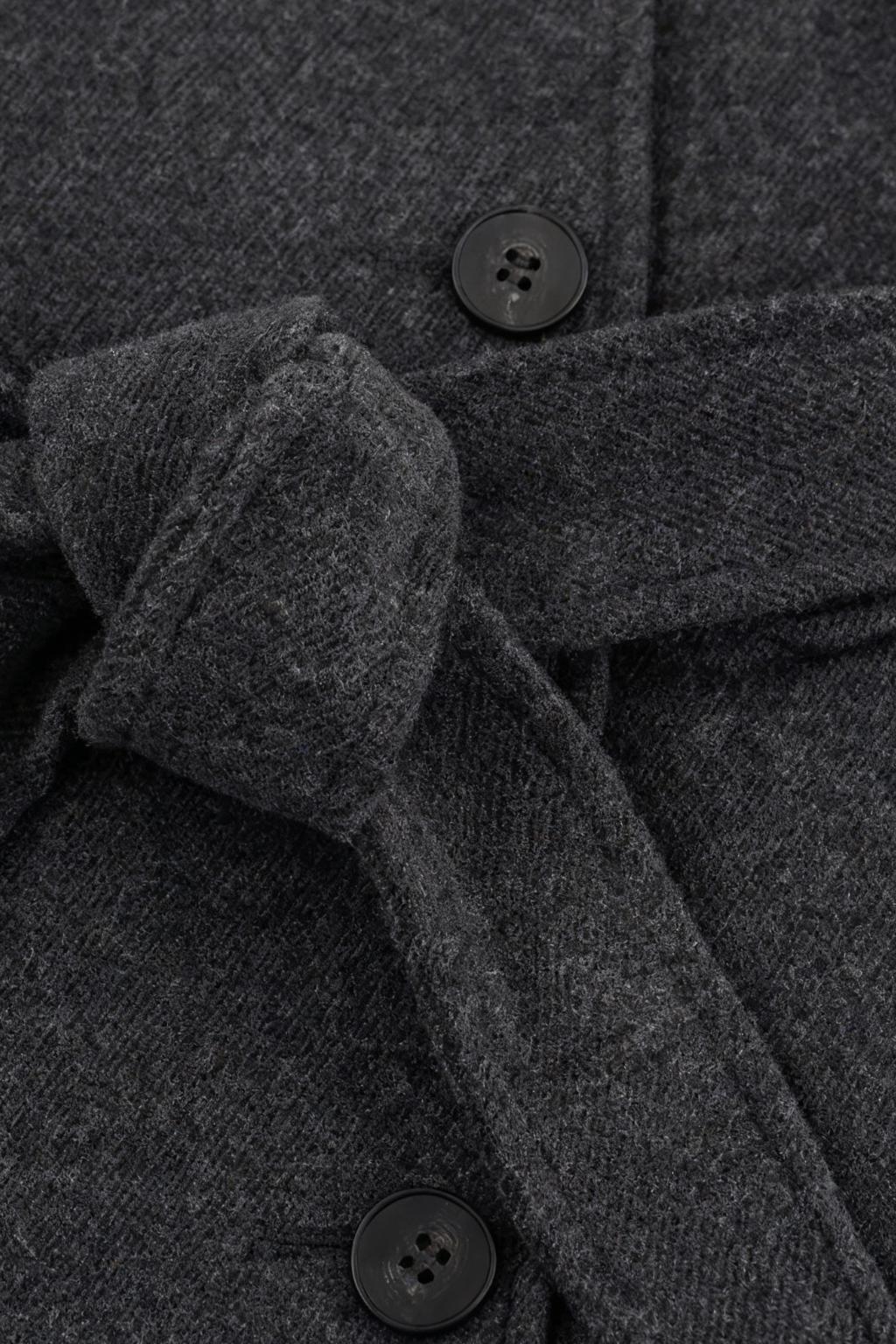 Coat : Gray Long Women's Winter Coat with Stand Collar in van Vanda Liamo