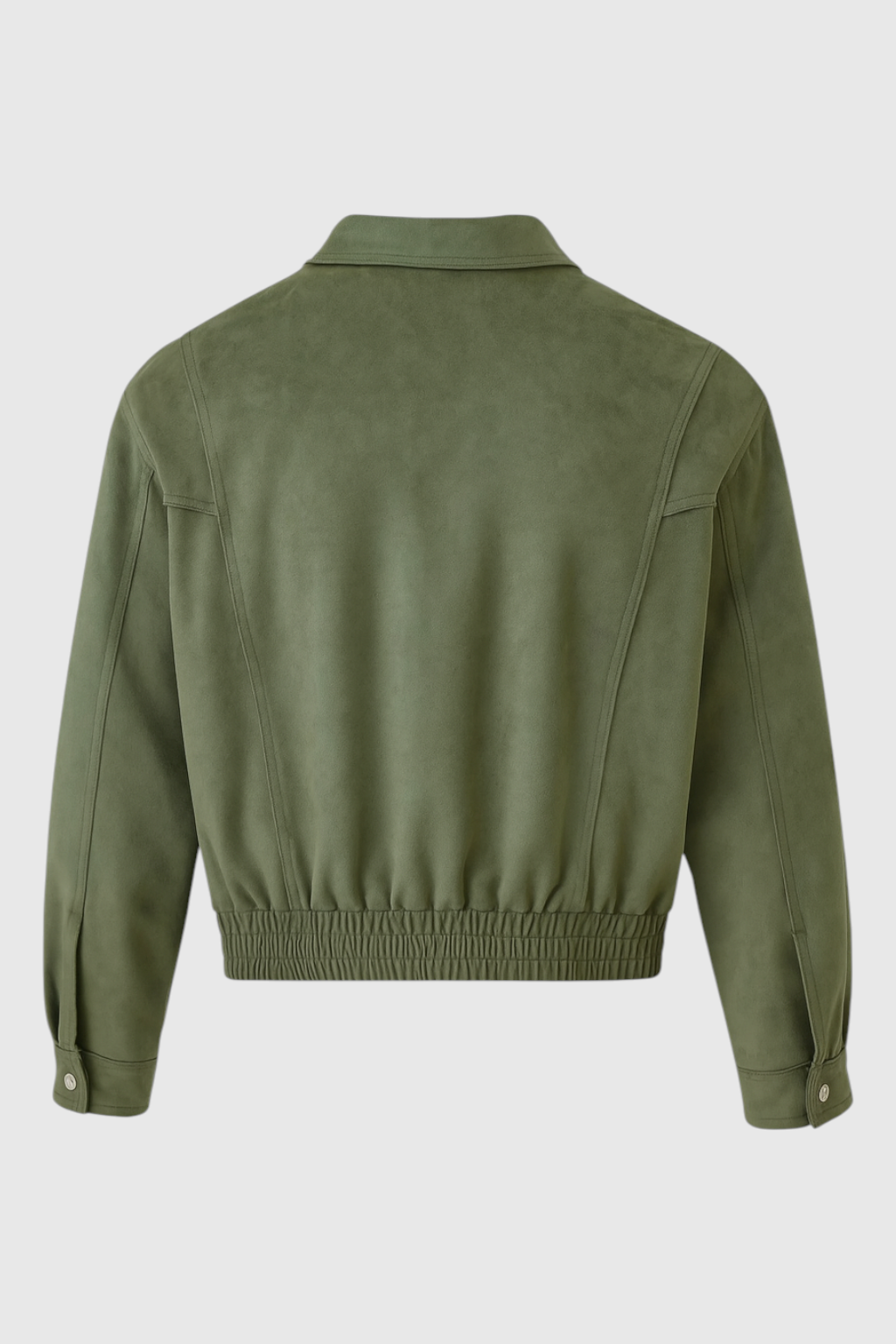 Jacket : Women's Green Bomber Jacket in van Vanda Liamo