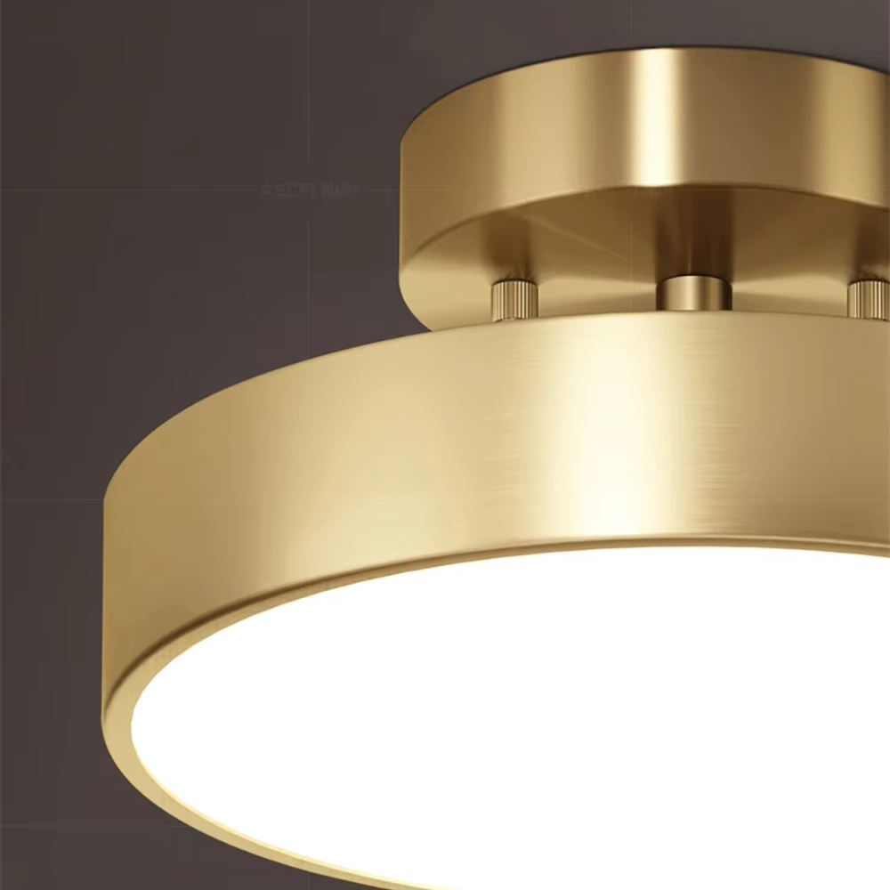 Round Flush Mount Ceiling Light