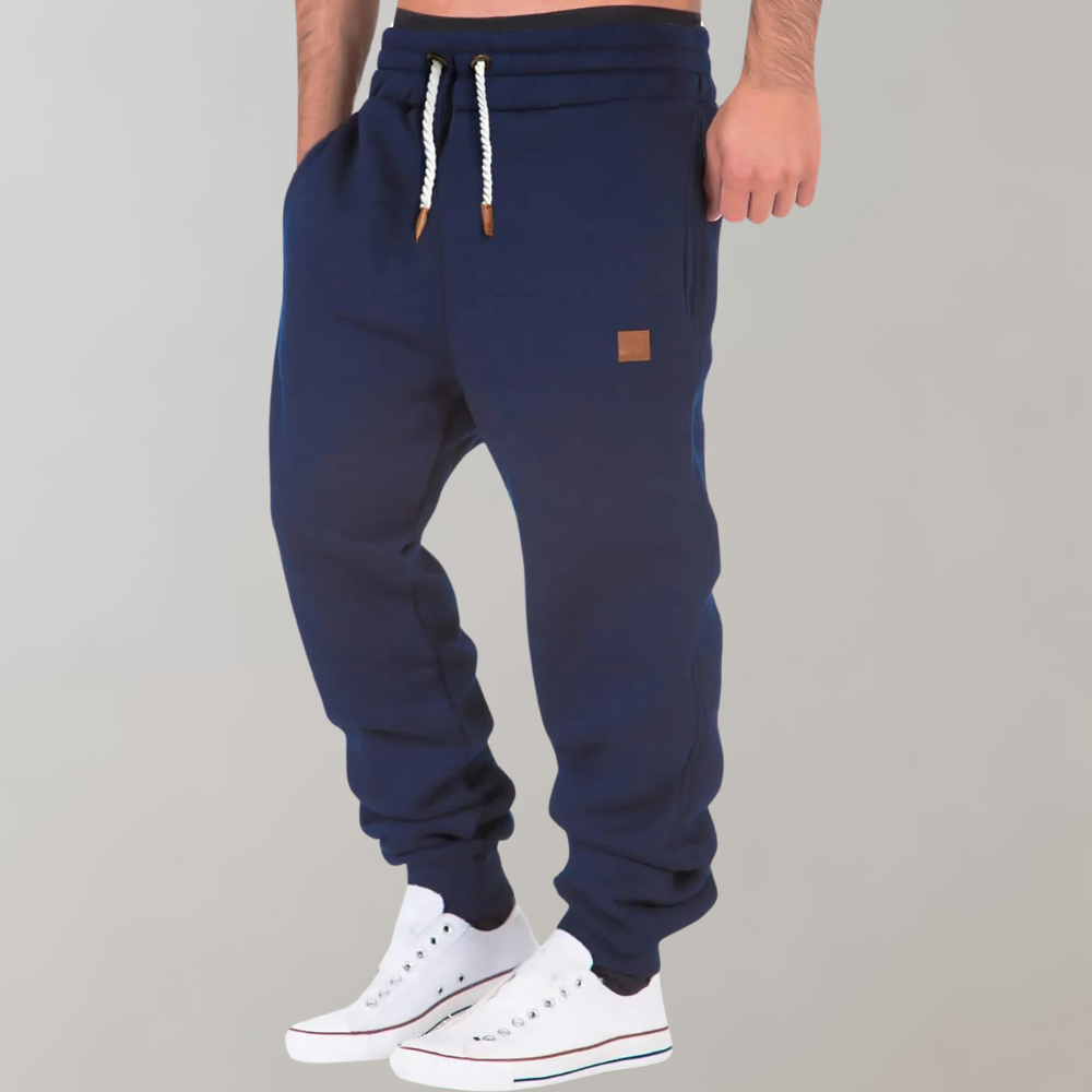 Men's Casual Navy Joggers - Everyday Sweatpants