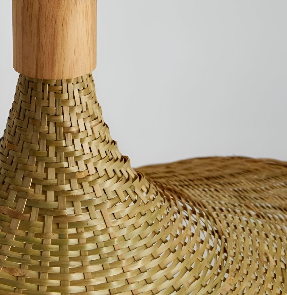 Pendant Light : Handwoven Rattan Dome Pendant Light in van Vandaliamo