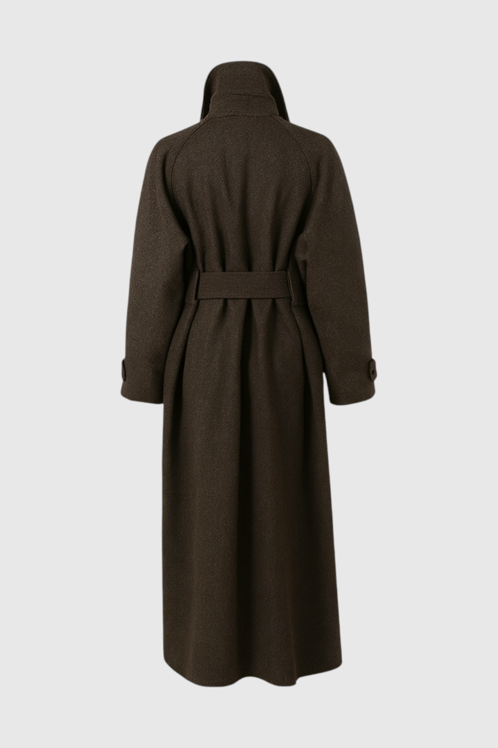 Coat : Long Women's Winter Coat in Brown in van Vanda Liamo