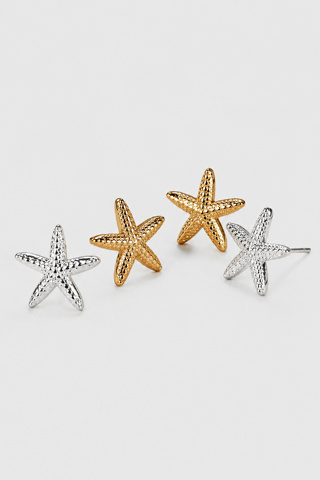 Luminous Starfish Stud Earrings – Effortless Luxury & Daily Charm