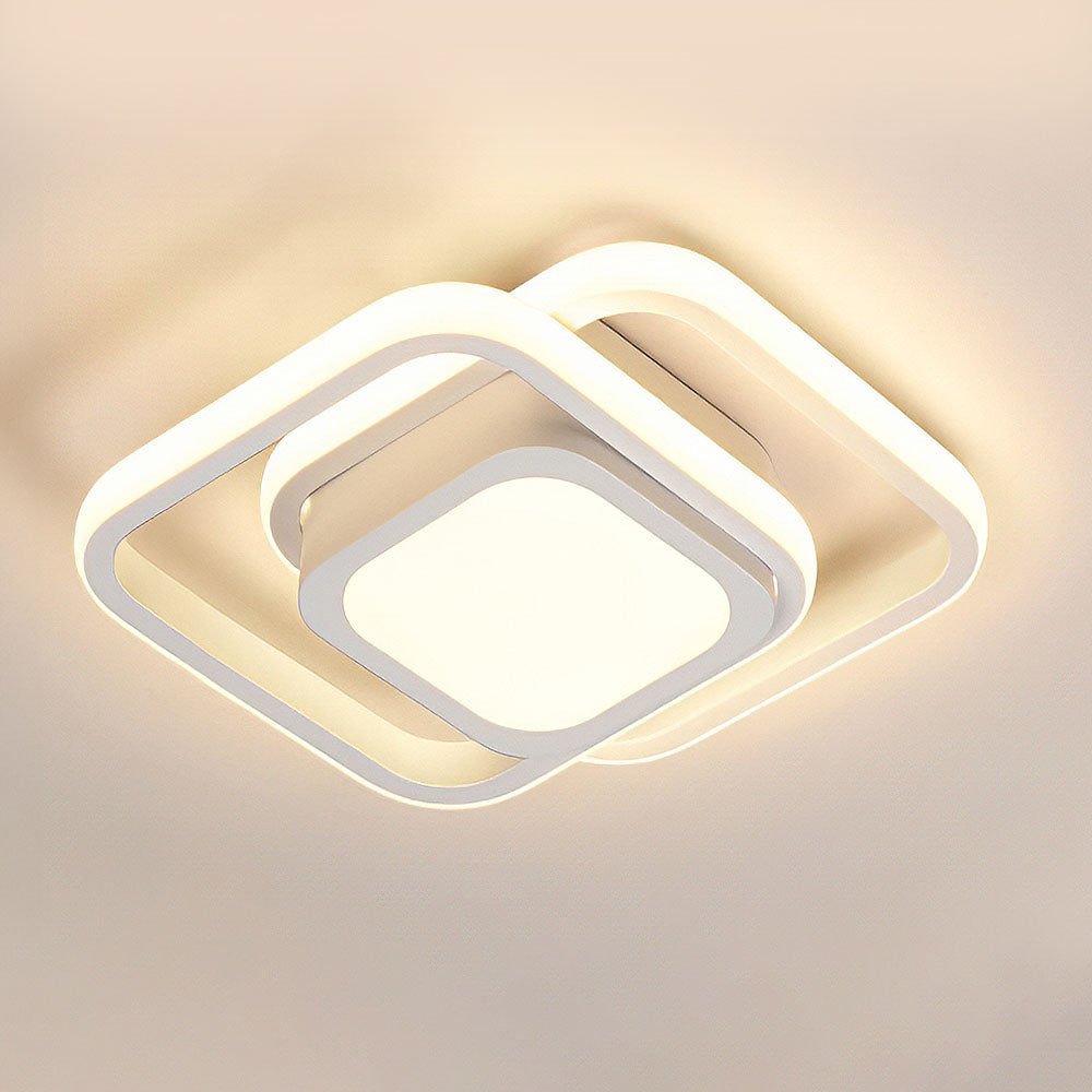 Ring Ceiling Light - Modern Warm Ambient Lighting