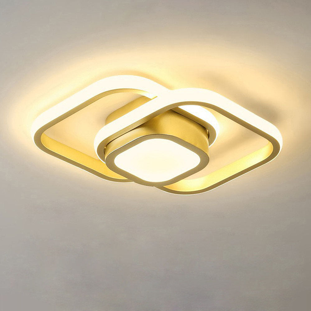Ring Ceiling Light - Modern Warm Ambient Lighting