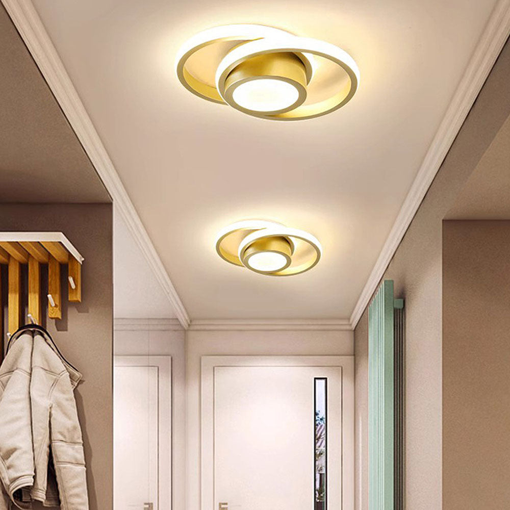 Ring Ceiling Light - Modern Warm Ambient Lighting