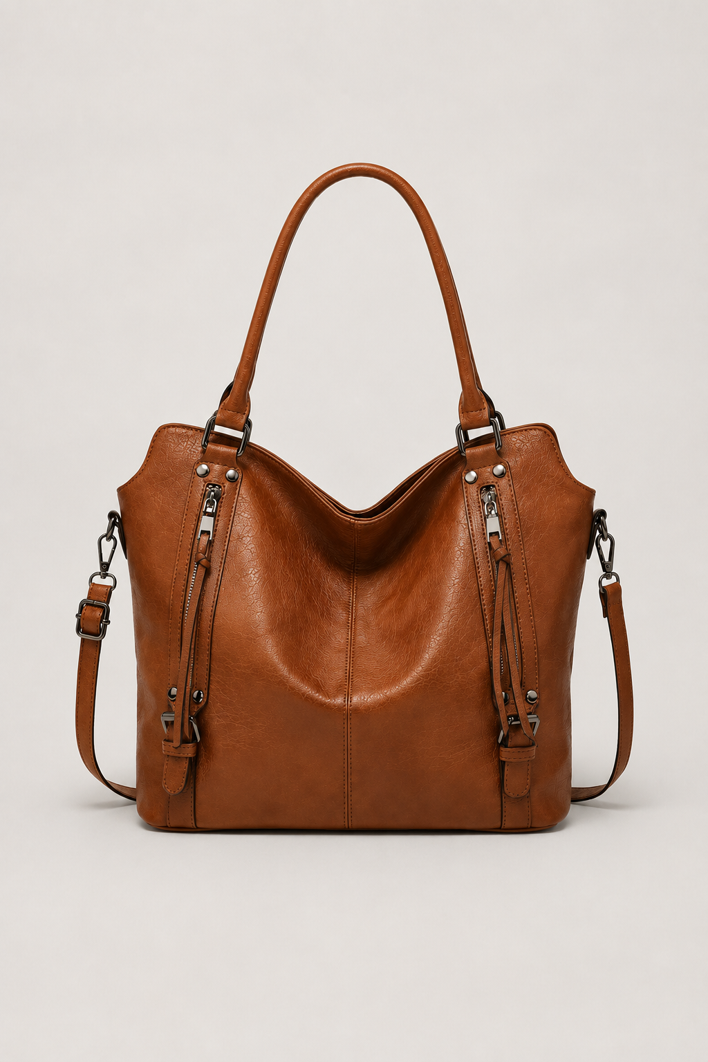 Multi-Functional Shoulder Bag – Elegant Structured Tote