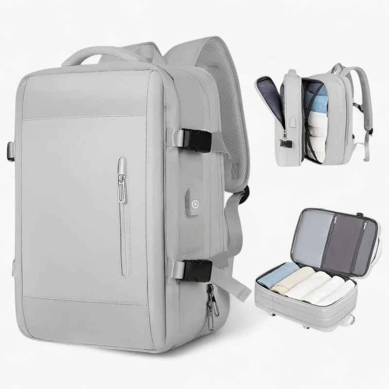 bags : Large travel bag - Durable and spacious in Grey van Vandaliamo