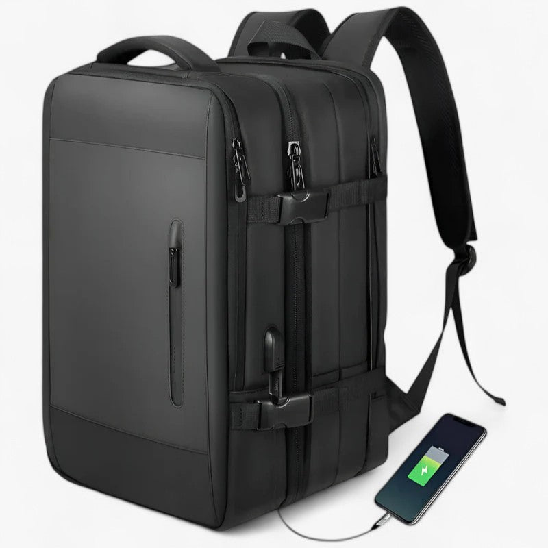 bags : Large travel bag - Durable and spacious in Black van Vandaliamo