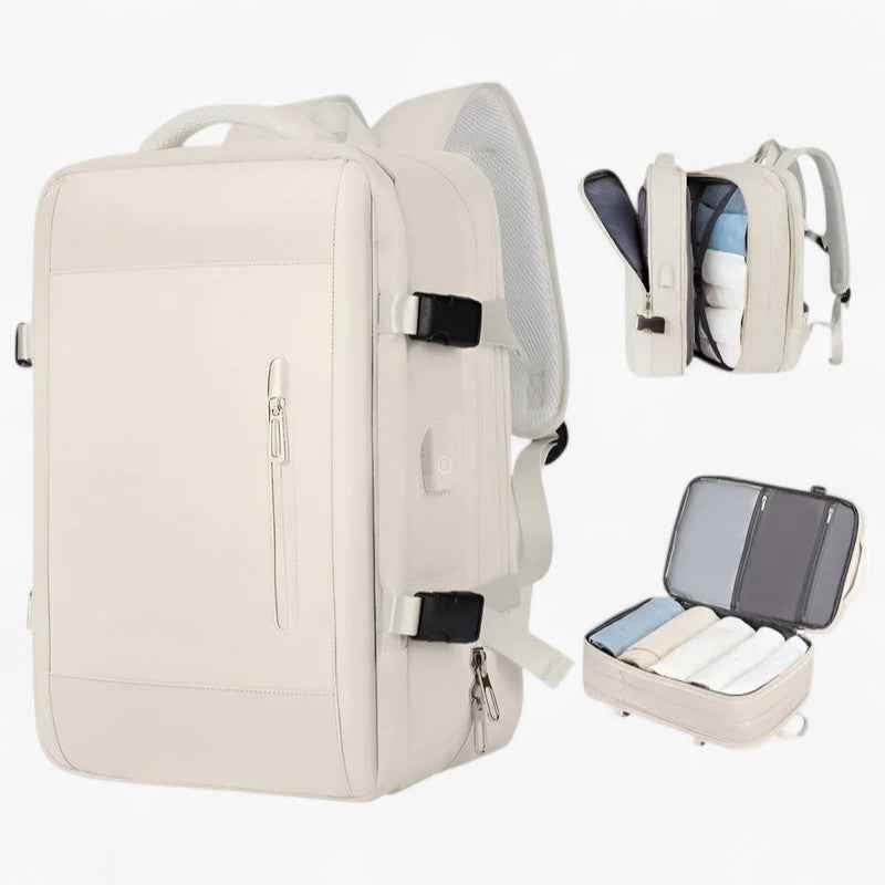 bags : Large travel bag - Durable and spacious in Beige van Vandaliamo