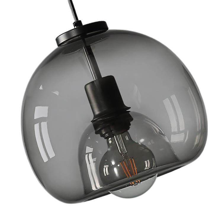 Home Decor : Smoke Glass Pendant Lamp - Hand-Blown Glass Design in van Vandaliamo