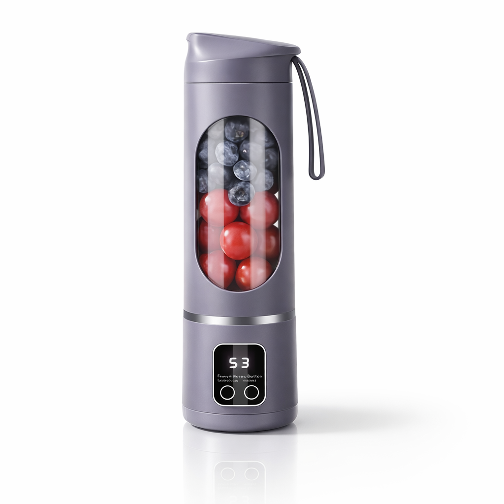 Wellness : Portable USB Rechargeable Blender in Gray van Vandaliamo