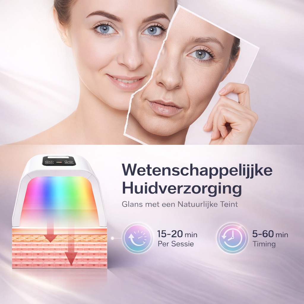 Wellness : LED Light Therapy Face Mask - Skincare Device in van Vandaliamo