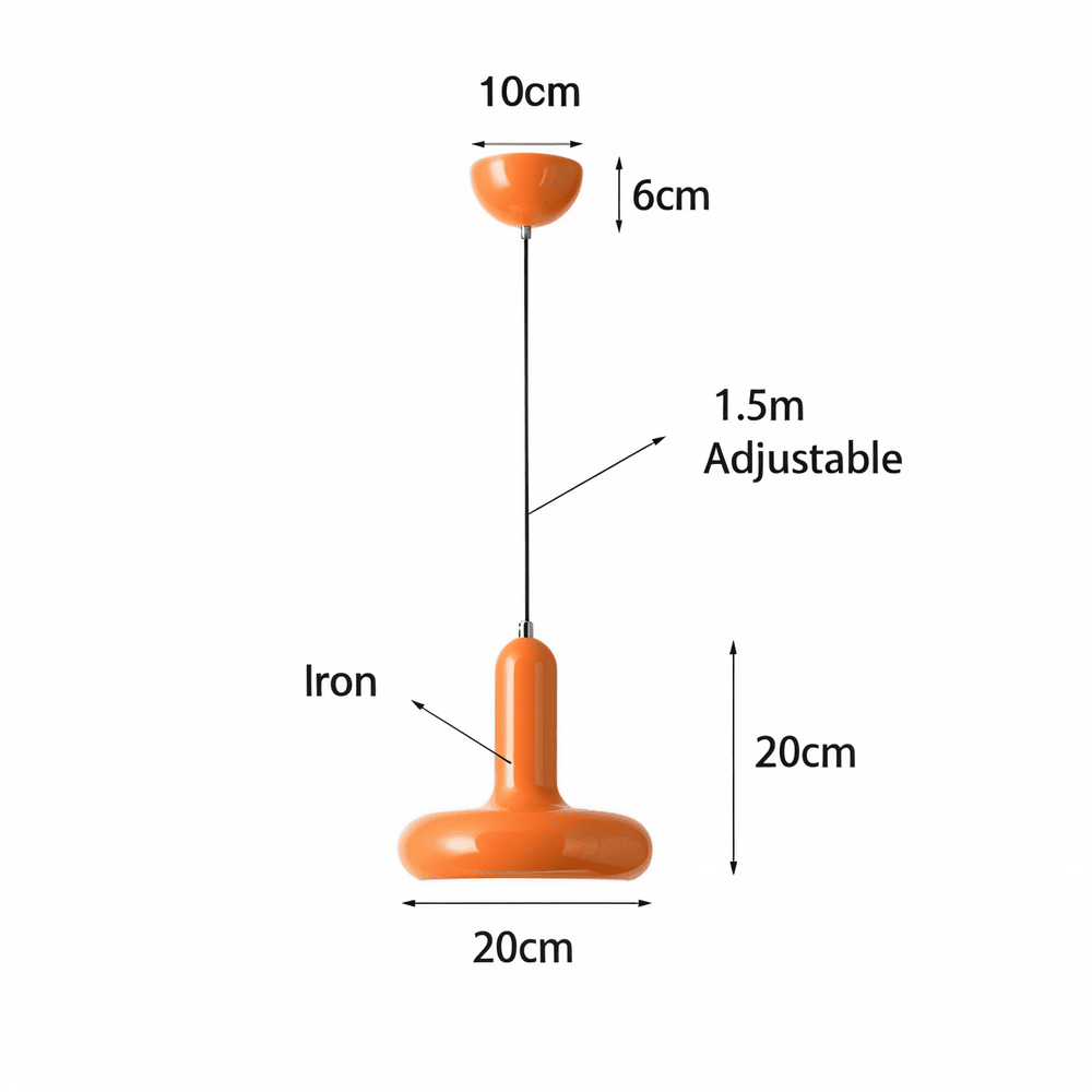 Home Decor : RetroPop Bauhaus Ceiling Lamp - Macaron Style in van Vandaliamo