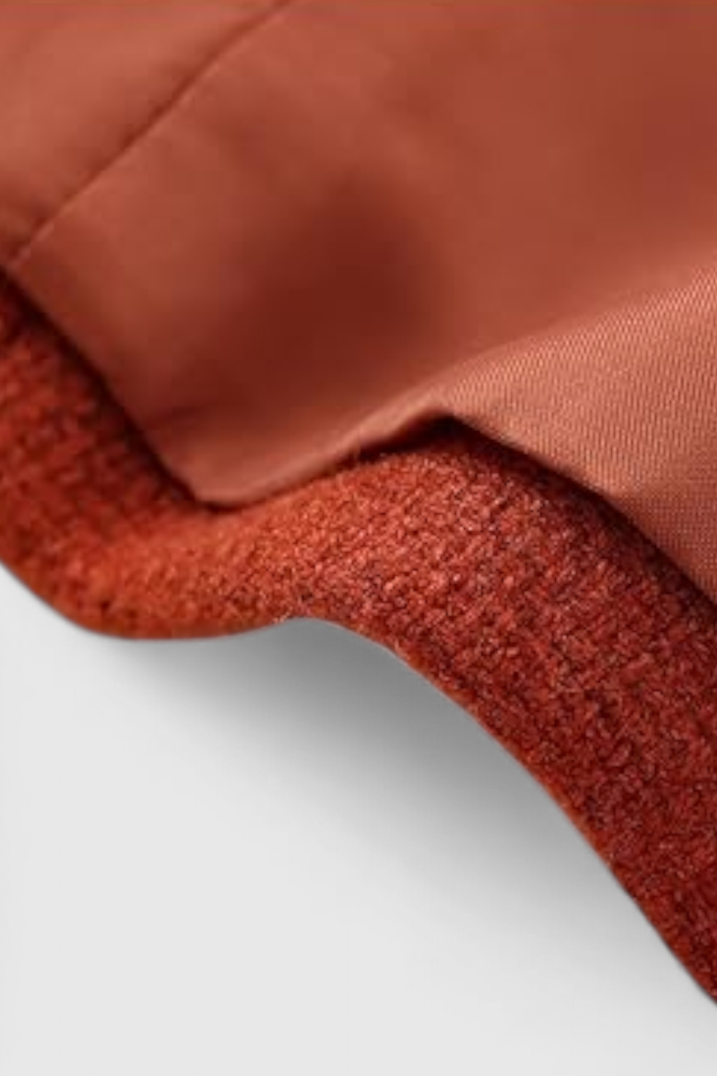 Jacket : Women's Orange-Red Winter Short Jacket in van Vanda Liamo