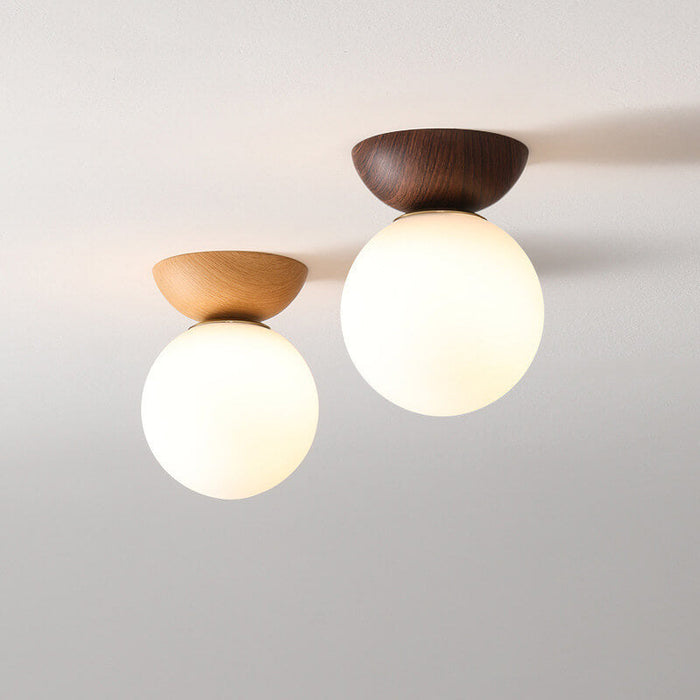 Globe LED Ceiling Light - Flush Mount