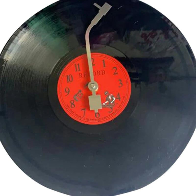 Home Decor : Vinylora Retro Vinyl Record Wall Clock - Silent Mechanism in van Vandaliamo