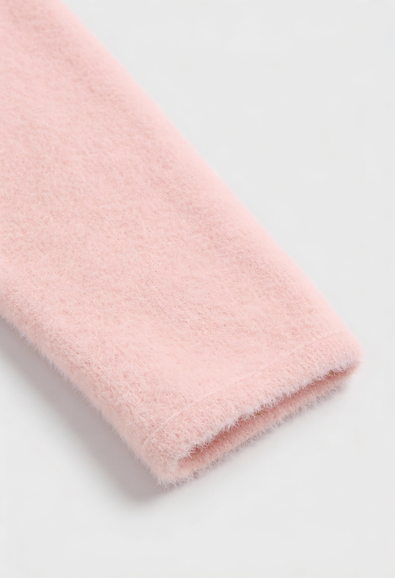 Cardigan : Women's Pink Knitted Long Sleeve Cardigan with O-Neck in van Vanda Liamo