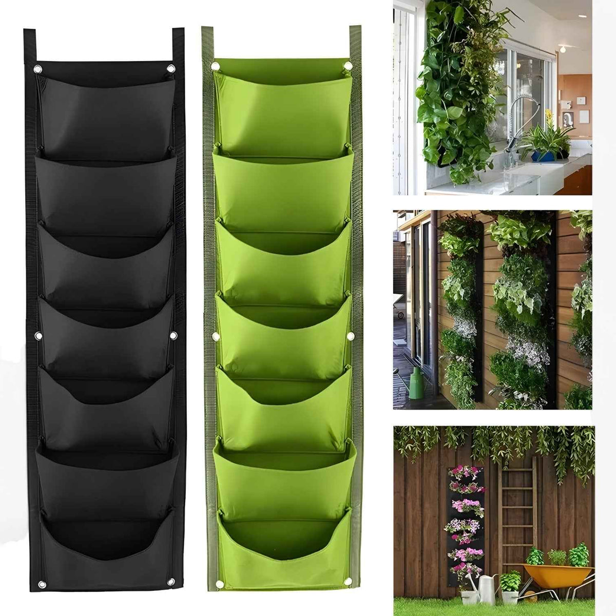 house & garden : Grow Bag - 7 Pockets for Healthy Growth in van Vandaliamo