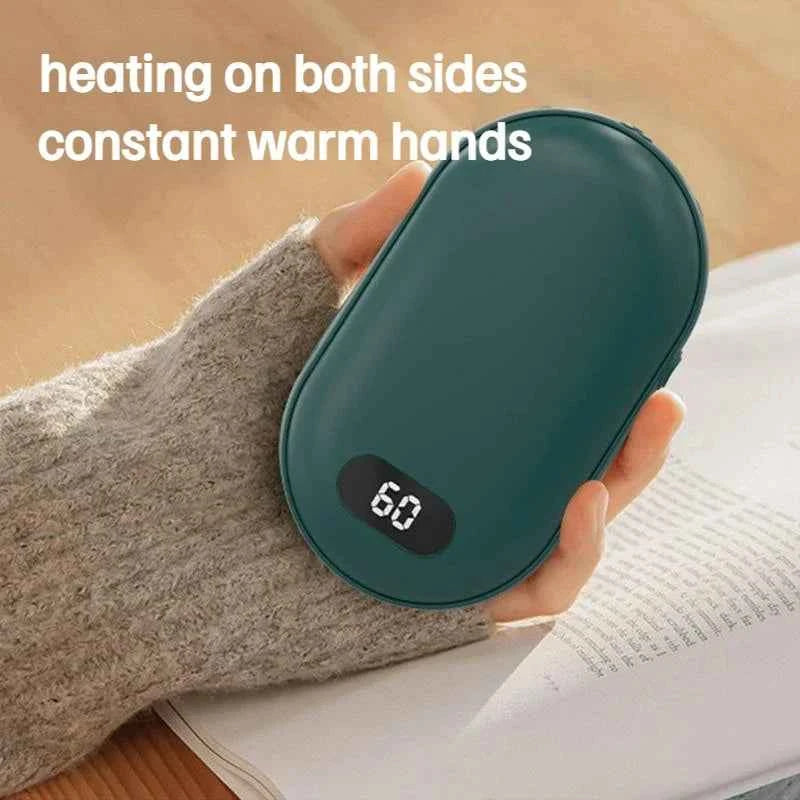 Winter Gadgets : 2-in-1 Rechargeable Hand Warmer & Power Bank - USB Pocket Heater in van Vandaliamo