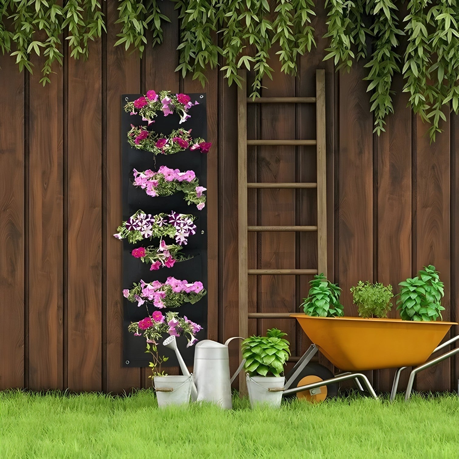 house & garden : Grow Bag - 7 Pockets for Healthy Growth in van Vandaliamo