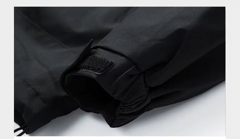 Men's Waterproof Hooded Windbreaker Jacket