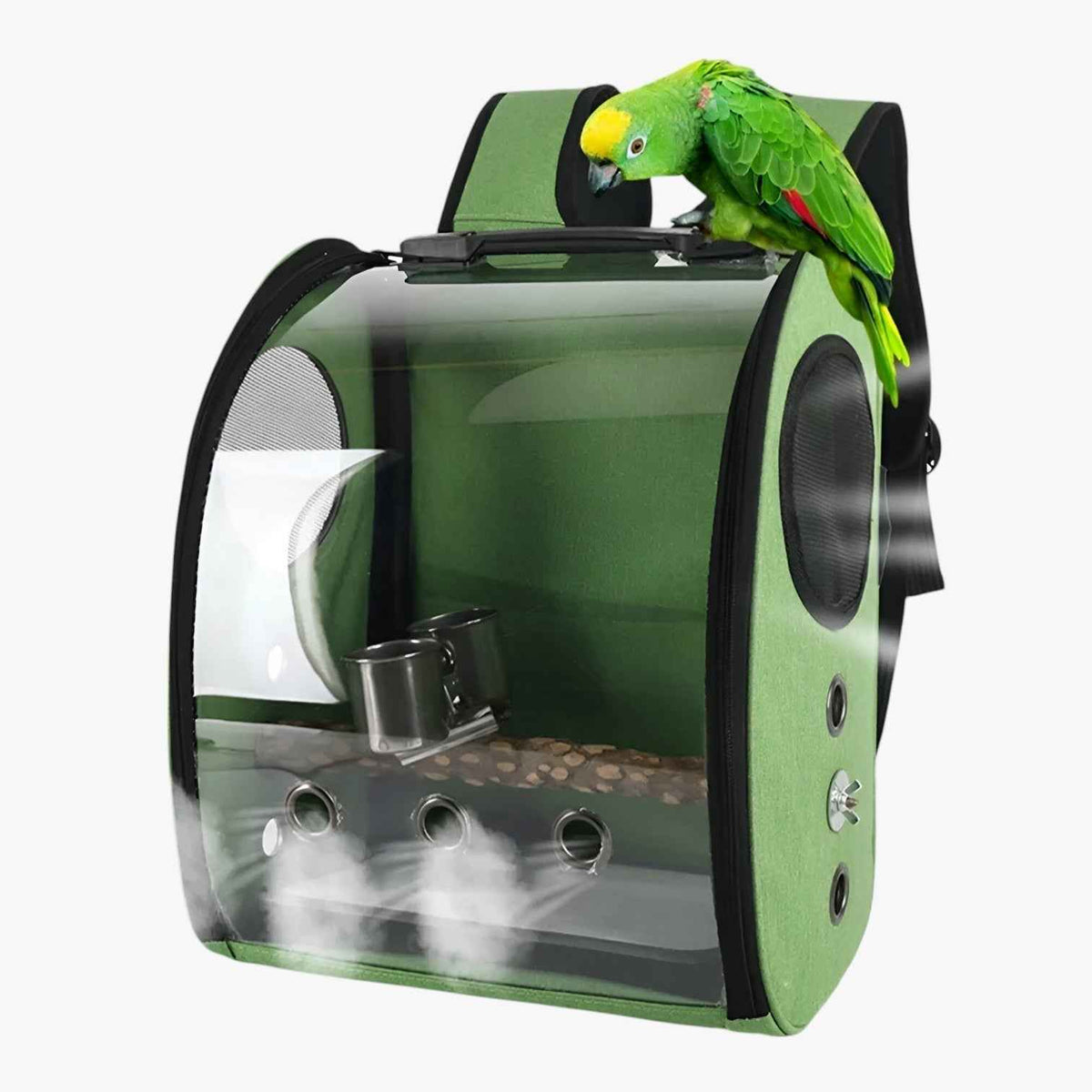 house & garden : Spacious Birdcage - Comfortable Travel for Your Bird in van Vandaliamo