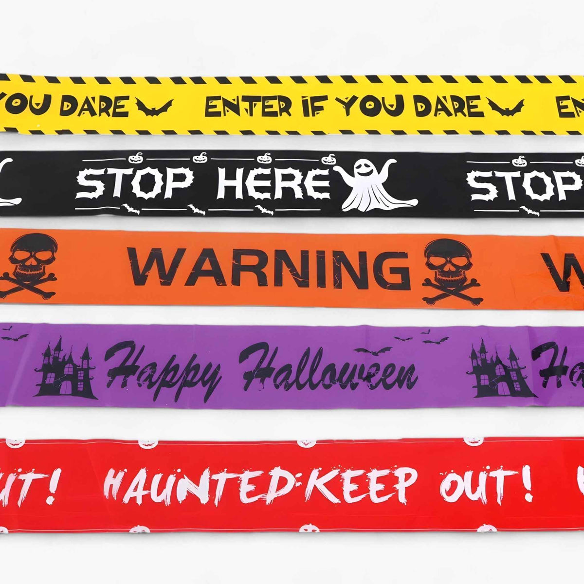 Party Decoration : Halloween Warning Banner - Spooky Party Decoration in van Vandaliamo