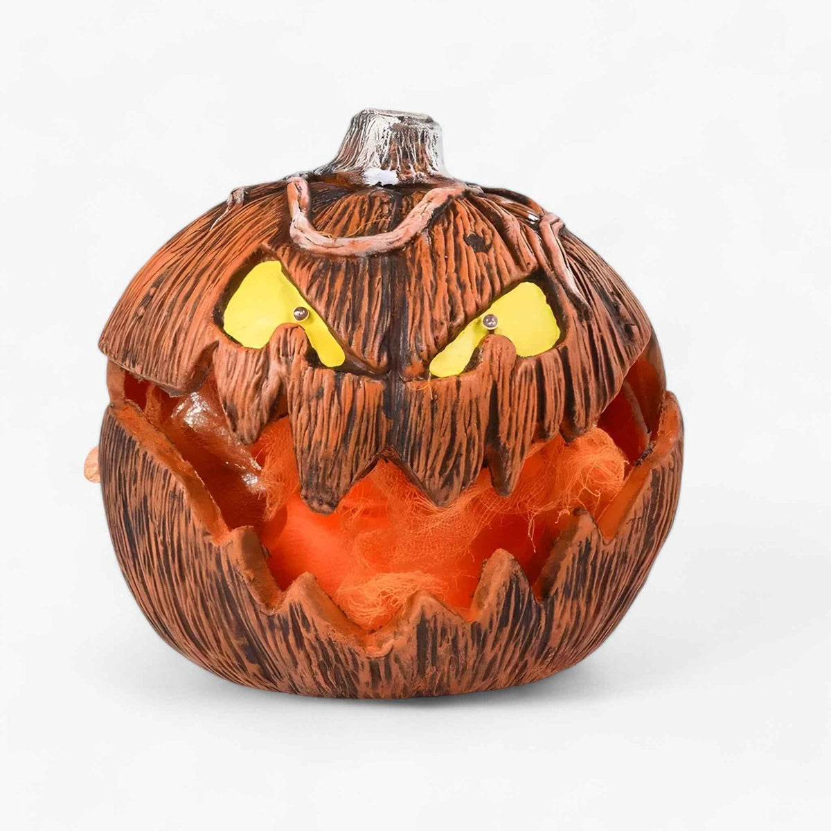 home & garden : LED Pumpkin Lantern Halloween Decoration - Adjustable Flame Effect Warm Glow Mood Lighting in Fixed van Vandaliamo