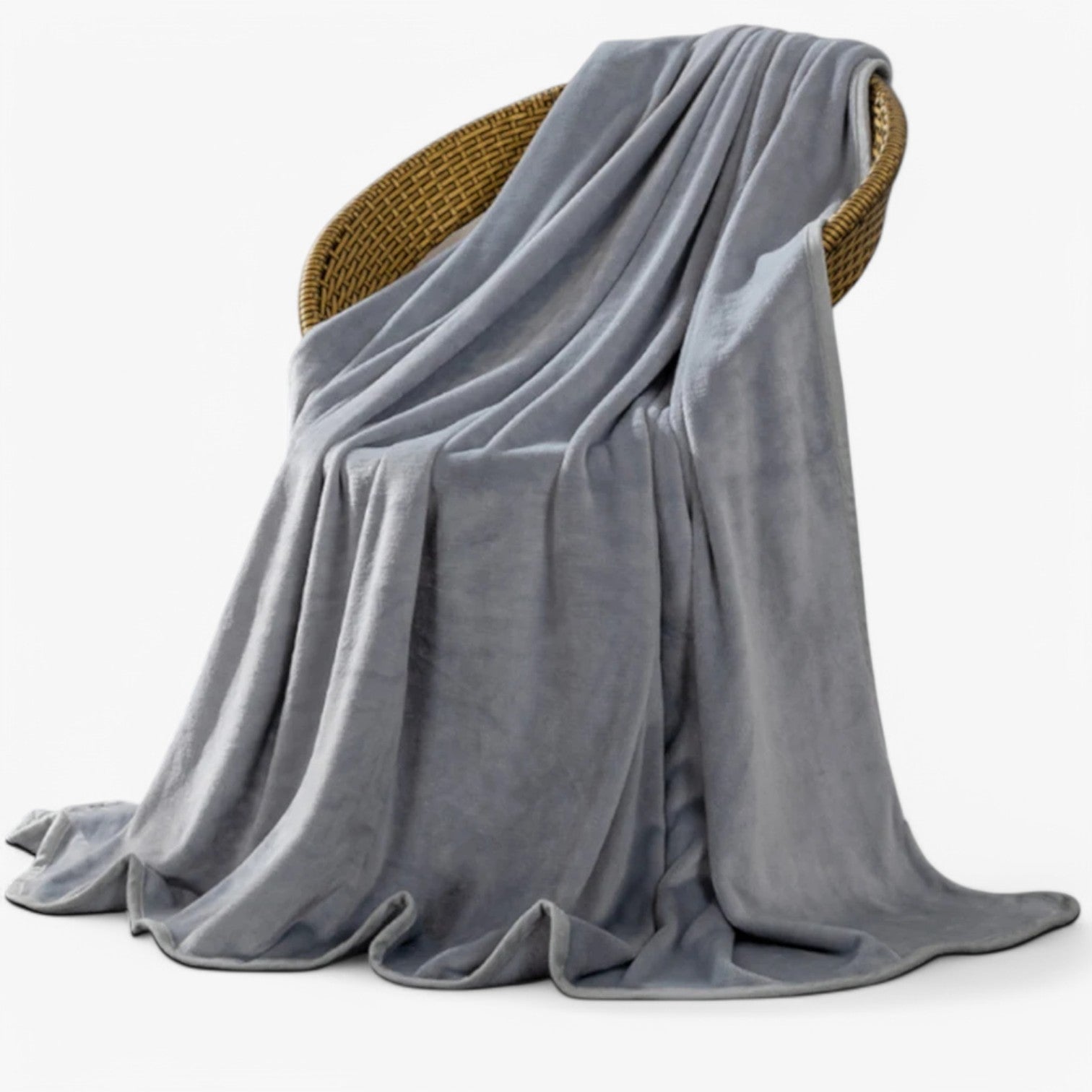 Lyra | Flanell blød tæppe - Varme og komfort til ethvert rum - Hvid - house & garden - {{ product_tags }