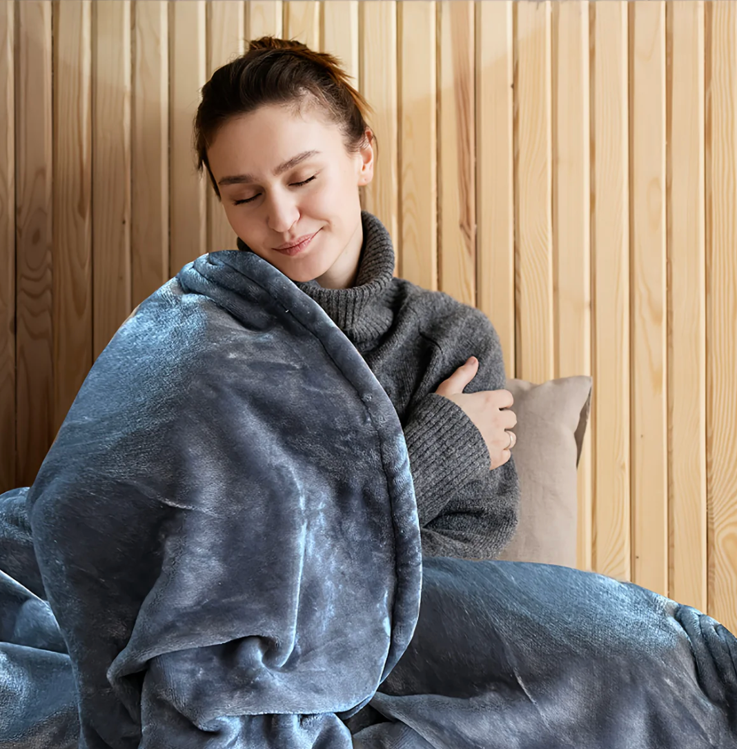 Home Decor : 12V Electric Car Heating Blanket - Washable Travel Throw in van Vandaliamo