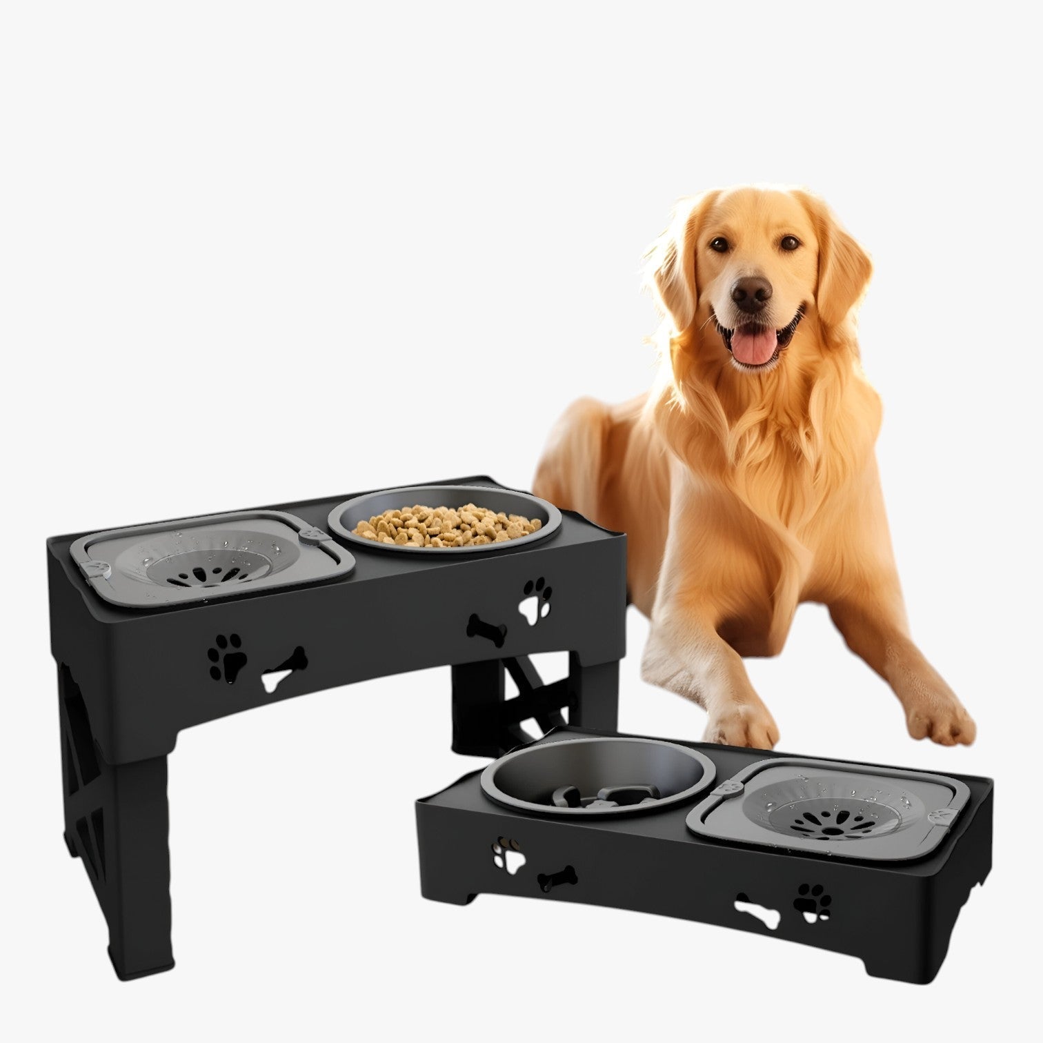 other : 3-in-1 Adjustable Bowl For Slow and Comfortable Feeding at Any Height in van Vandaliamo