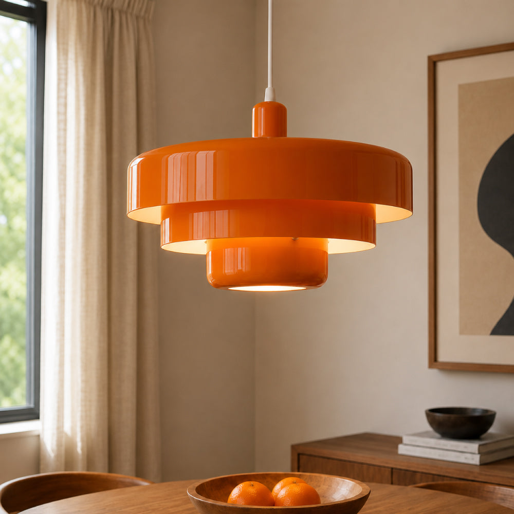 Home Decor : Three-Tier Bauhaus Pendant Lamp - Nordic Metal Fixture in van Vandaliamo