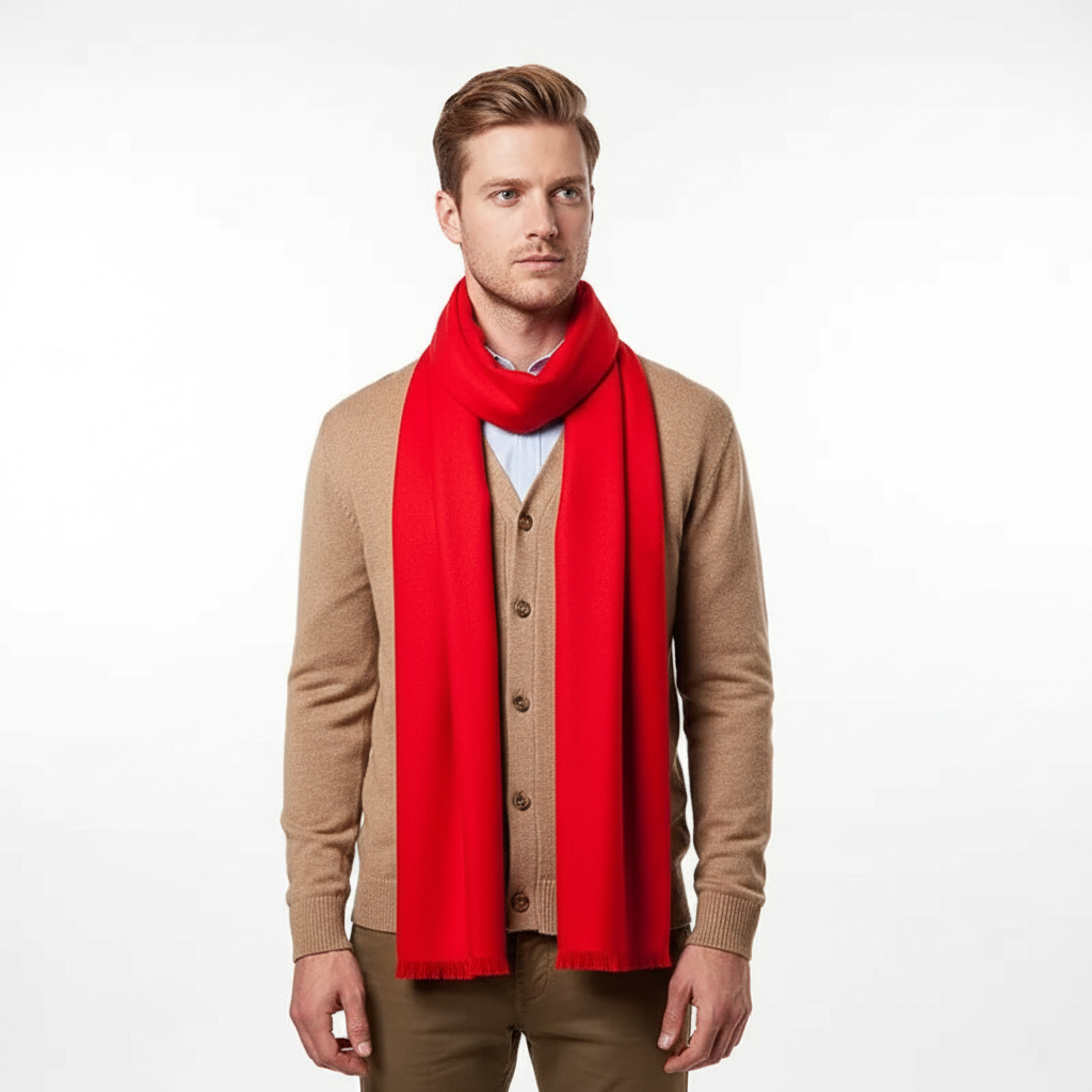 Accessories : Cashmere Scarf - Trendy Winter Style, CashmereChic in van Vanda Liamo
