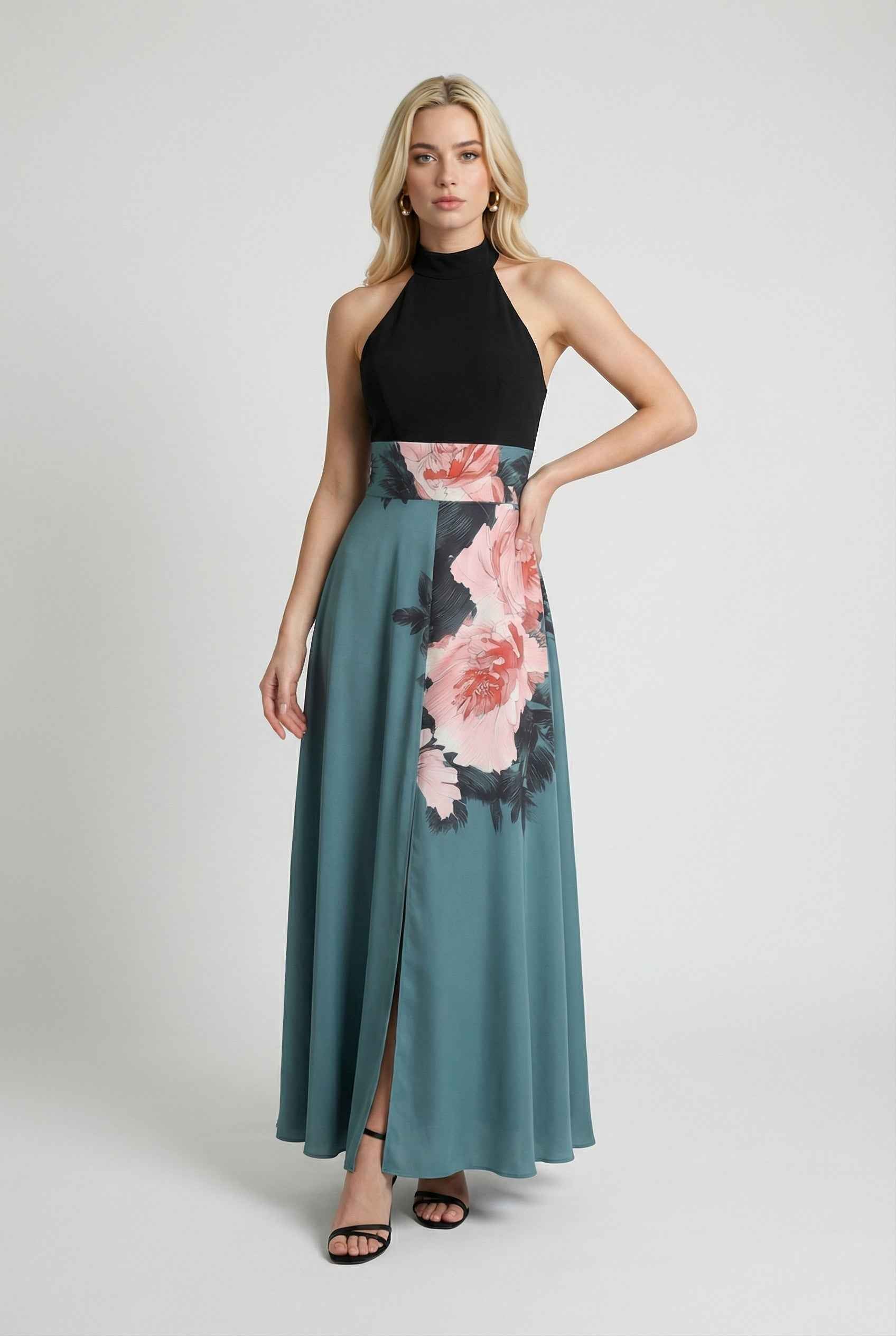 Women's Dresses : Women's Floral Maxi Dress in van Vanda Liamo