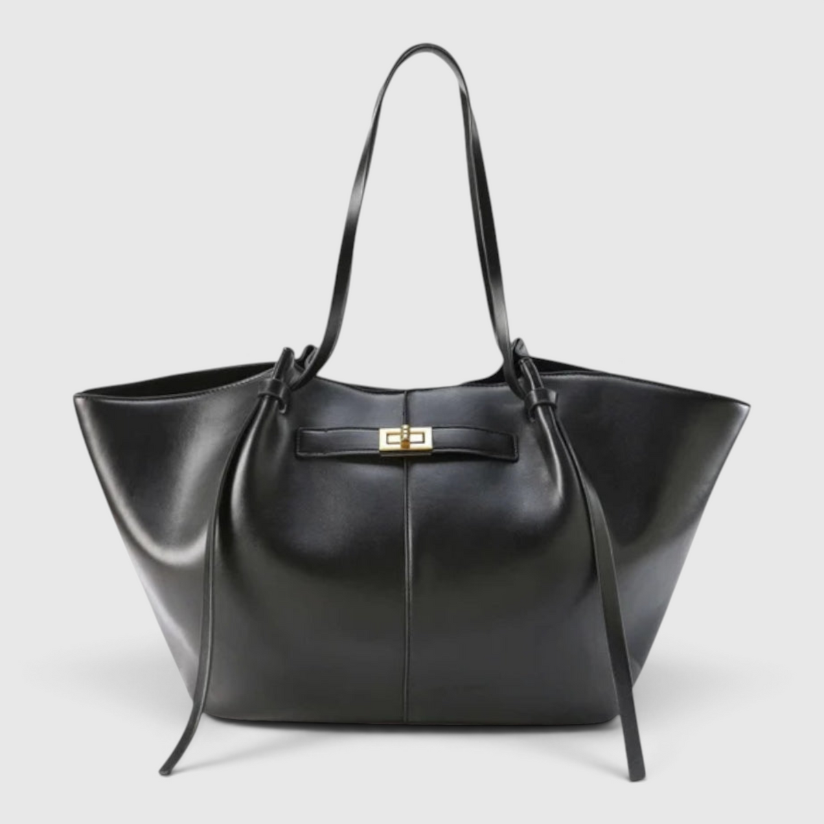 Luxury Shopper Tote – Vegan Leather Handbag for Work & Everyday