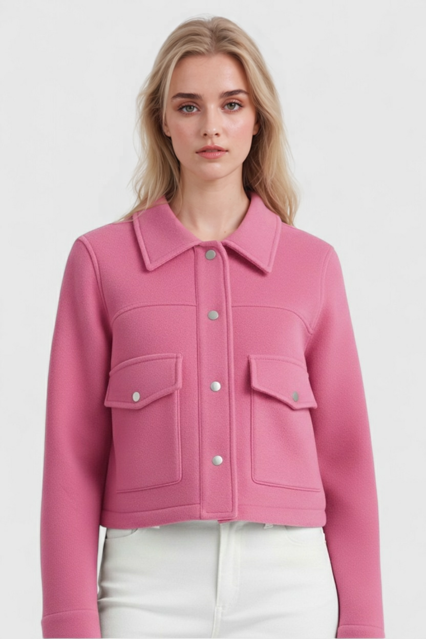 Jacket : Women's Long Sleeve Jacket - Lightweight & Stylish Outerwear in van Vanda Liamo