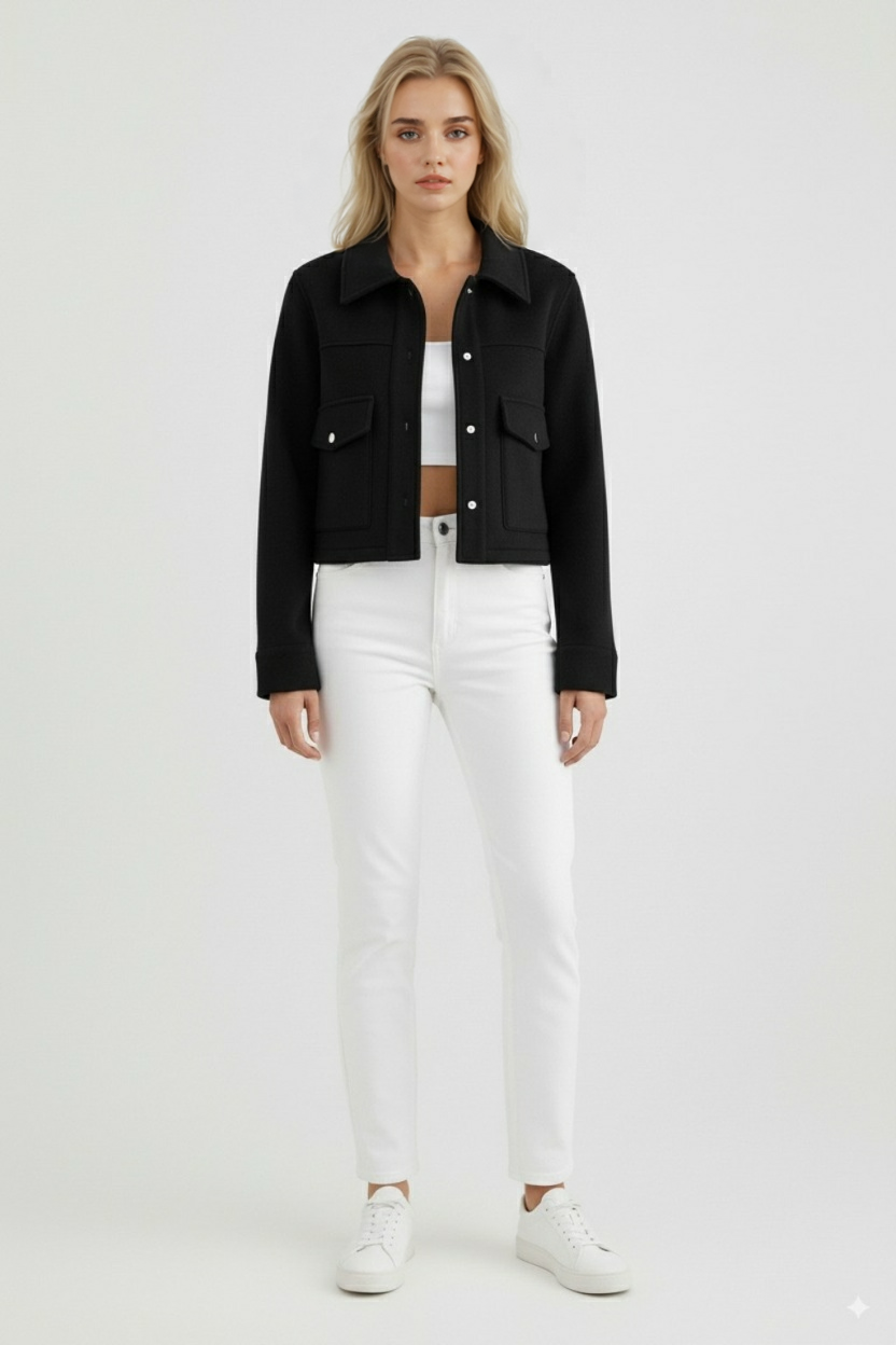 Jacket : Women's Jacket - Long Sleeve in van Vanda Liamo