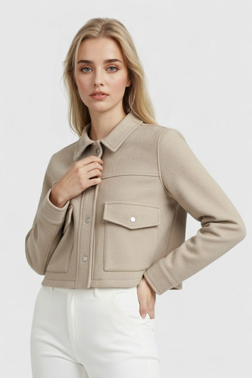 Jacket : Women's Jacket - Long Sleeve in van Vanda Liamo